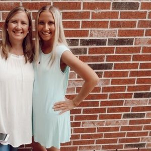 Teal Sleeveless Dress